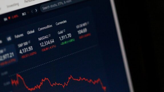Photo Stock market