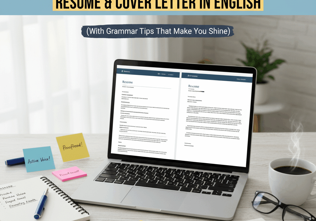 How to Write a Professional Resume and Cover Letter in English