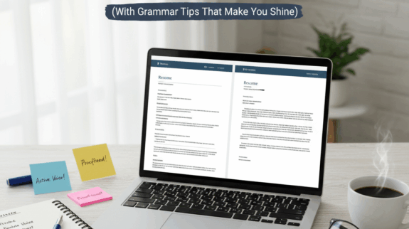 How to Write a Professional Resume and Cover Letter in English