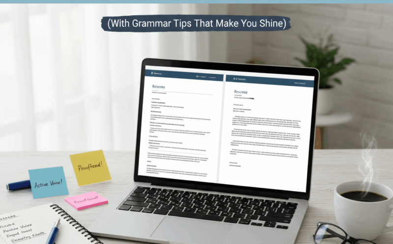 How to Write a Professional Resume and Cover Letter in English